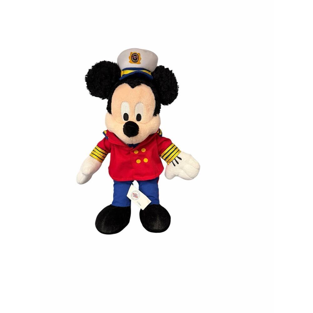 Disney Cruise Line 2010 Disney Wonder Mickey Mouse 11” Plush Authentic Toy